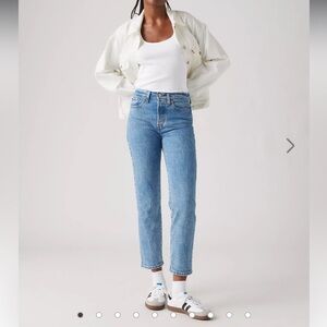 Levi's Blue Straight Leg Jeans